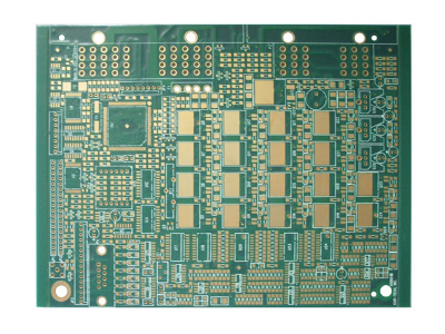 Eight layer gold-plated board